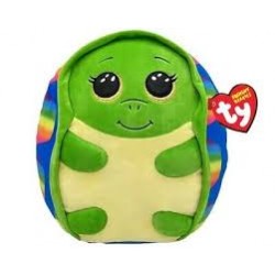 Peluche TY - Coussin 22 cm - Shruggie la tortue