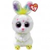 Peluche TY - Peluche 20 cm - Dusty le lapin de Pâques