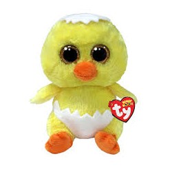 Peluche TY - Peluche 15 cm - Peetie le poussin