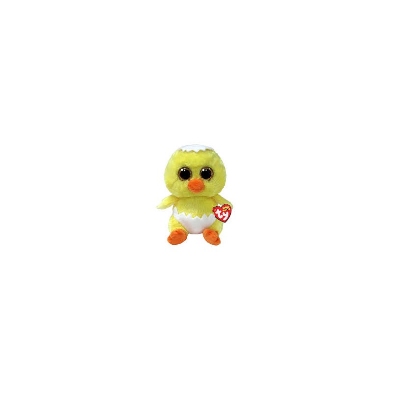 Peluche TY - Peluche 15 cm - Peetie le poussin