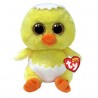 Peluche TY - Peluche 15 cm - Peetie le poussin