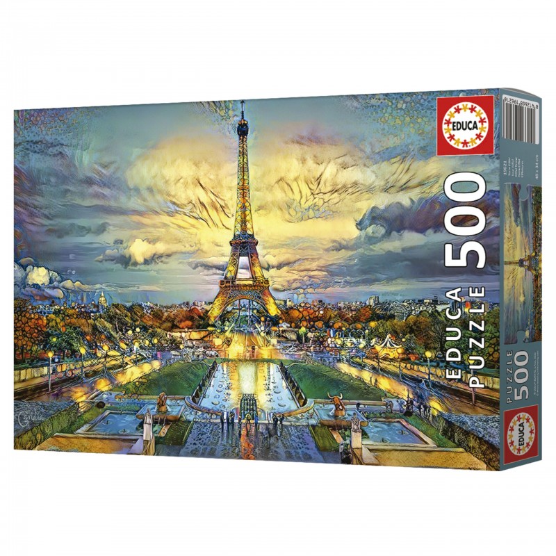 Educa - Puzzle 500 pièces - Tour eiffel