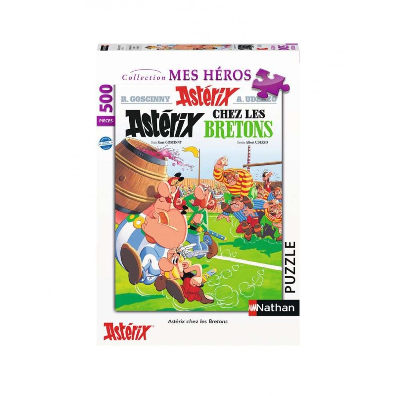 Nathan - Puzzle 500 pièces - Astérix chez les Bretons