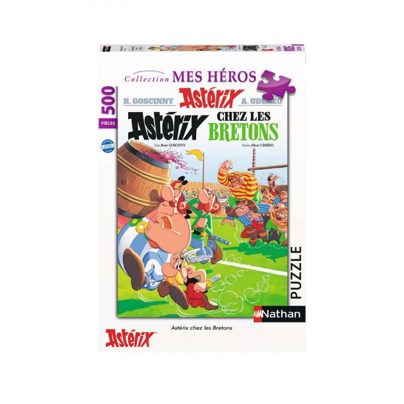 Nathan - Puzzle 500 pièces - Astérix chez les Bretons