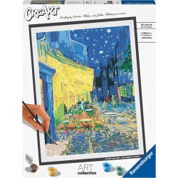 Ravensburger - CreArt - 30x40cm - Van Gogh - La terrasse du café le soir - Art Collection