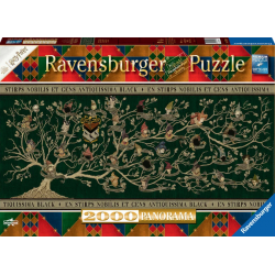 Ravensburger - Puzzle 2000 pièces - L'arbre généalogique - Harry Potter