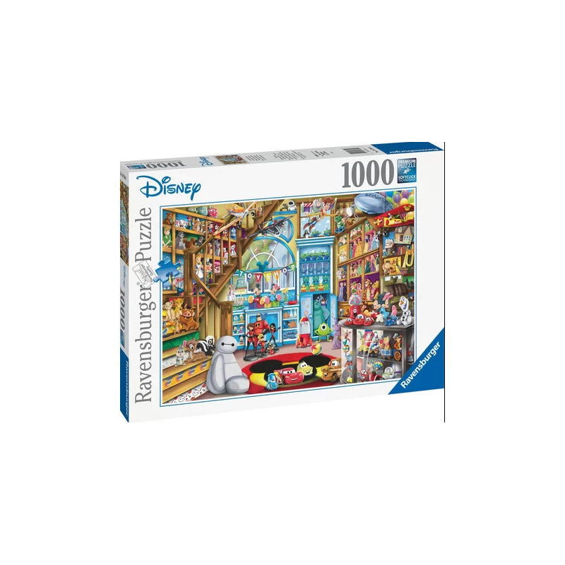 Ravensburger - Puzzle 1000 pièces - Le magasin de jouets - Disney