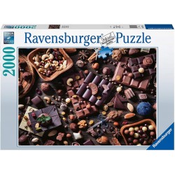 Ravensburger - Puzzle 2000 pièces - Paradis du chocolat