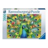 Ravensburger - Puzzle 2000 pièces - Le pays du paon