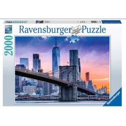 Ravensburger - Puzzle 2000 pièces - De Brooklyn à Manhattan