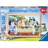 Ravensburger - Puzzles 2x24 pièces - C'est parti avec Bluey !