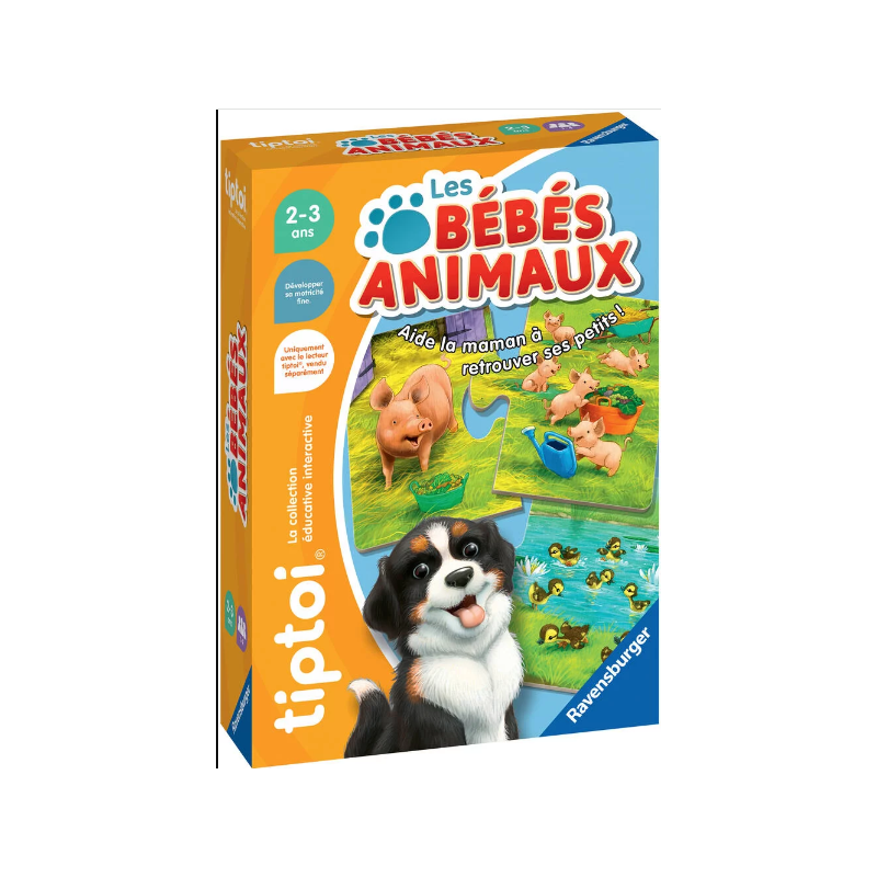 Ravensburger - tiptoi - Les bébés animaux