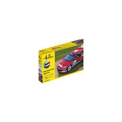 Heller - Maquette - Starter kit - Voiture - Peugot 206 WRC03