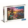 Clementoni - Puzzle 3000 pièces - Manhattan Balcony Sunset