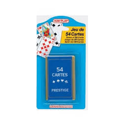 Kim Play - Jeu de cartes - Jeu de 54 cartes prestige