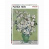 Piatnik - Puzzle 1000 pièces - Vase de roses Van Gogh
