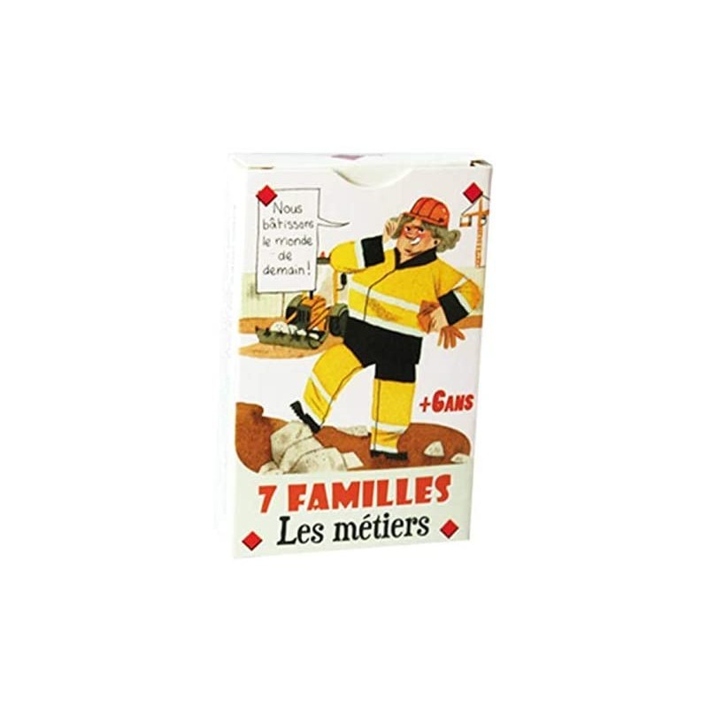 Jeu de 42 cartes : 7 familles Les Métiers