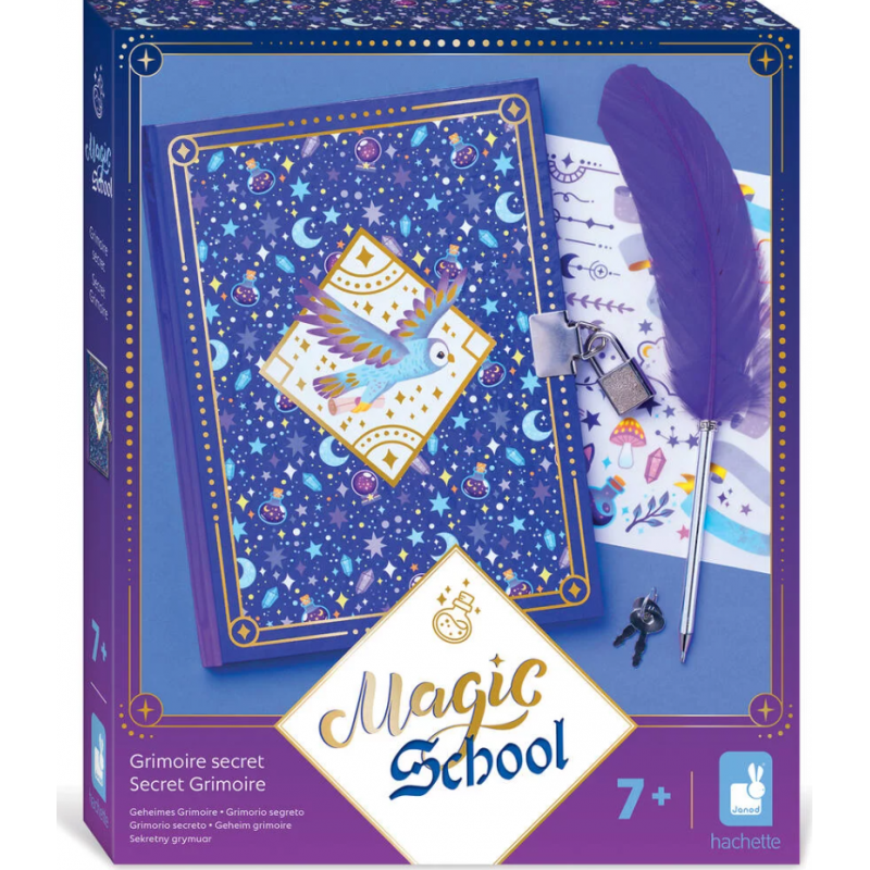 Janod - Loisirs créatifs - Magic School - Grimoire secret