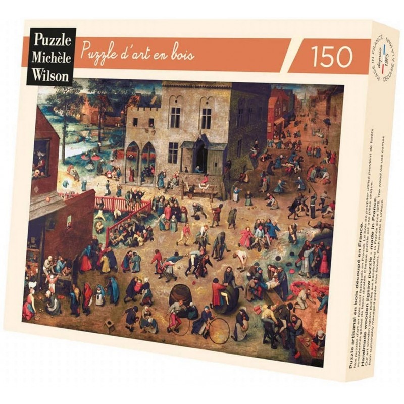 Michèle Wilson - Puzzle d'art en bois - 150 pièces - Jeux d'Enfant - Bruegel