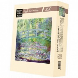 Michèle Wilson - Puzzle d'art en bois - 350 pièces - Le pont japonais - Monet