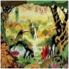Michèle Wilson - Puzzle d'art en bois - 80 pièces - Toucans à la cascade - Thomas