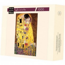 Michèle Wilson - Puzzle d'art en bois - 1000 pièces - Le baiser - Klimt