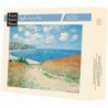 Michèle Wilson - Puzzle d'art en bois - 500 pièces - Chemin dans les Blés - Monet