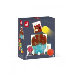 Janod - Chamboule Tout - Jeu de chamboul'tout de Monsieur Malabar
