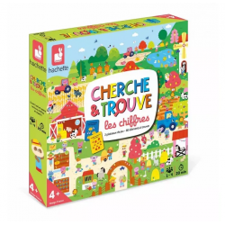 Janod - Jeu de société - Cherche et trouve - Les chiffres