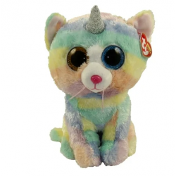 Peluche TY - Peluche 23 cm - Heather le chat