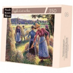 Michèle Wilson - Puzzle d'art en bois - 350 pièces - Les faneuses le soir