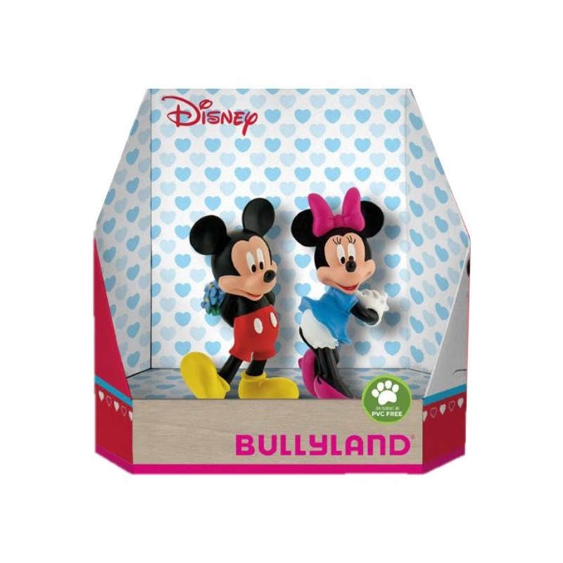Bully - Figurine - 15077 - Disney - Pack de 2 figurines Mickey et Minnie