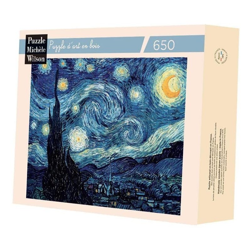 Michèle Wilson - Puzzle d'art en bois - 650 pièces - Nuit étoilée