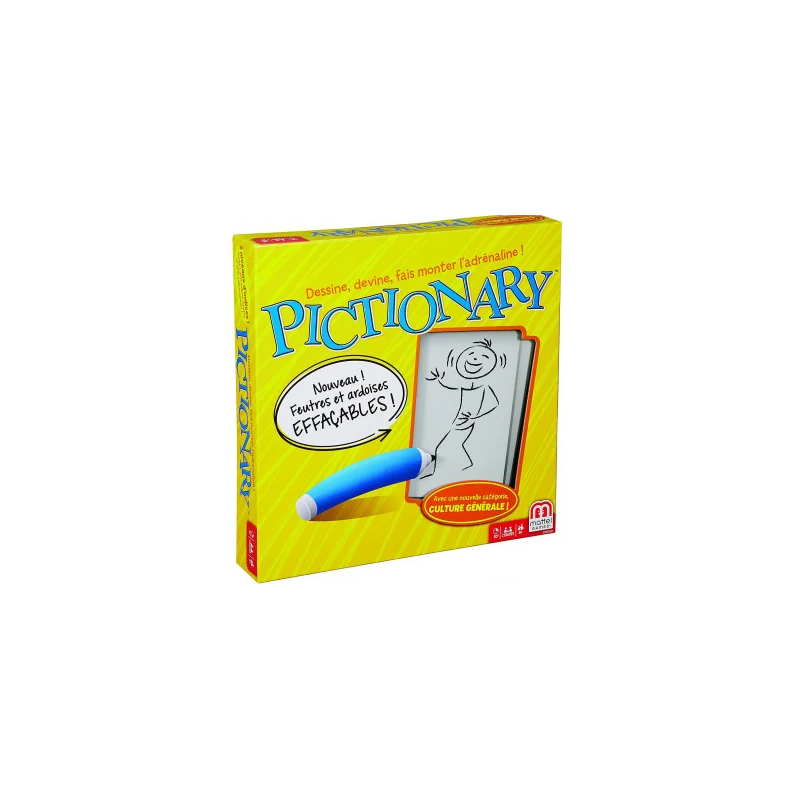 Mattel - Jeu de société - Pictionary