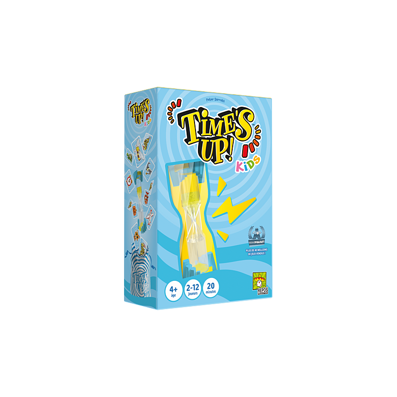 Asmodee - Jeu de société - Time's Up Kids - Nouvelle version