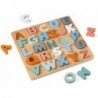 Janod - Jouet en bois - Puzzle Alphabet 26 Pièces