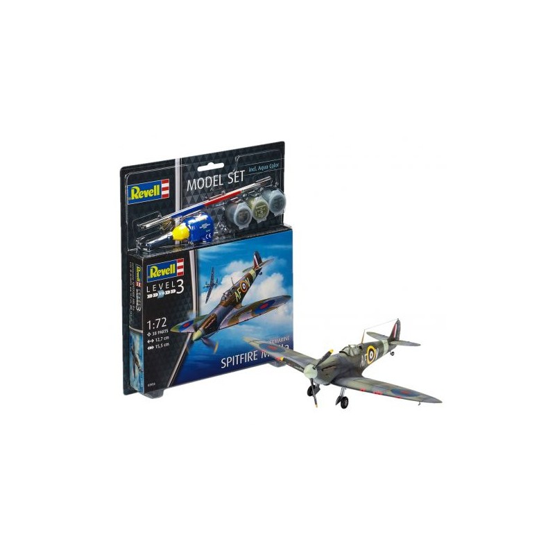 Revell - 03953 - Maquette d'avion - Spitfire MK IIa avec peinture