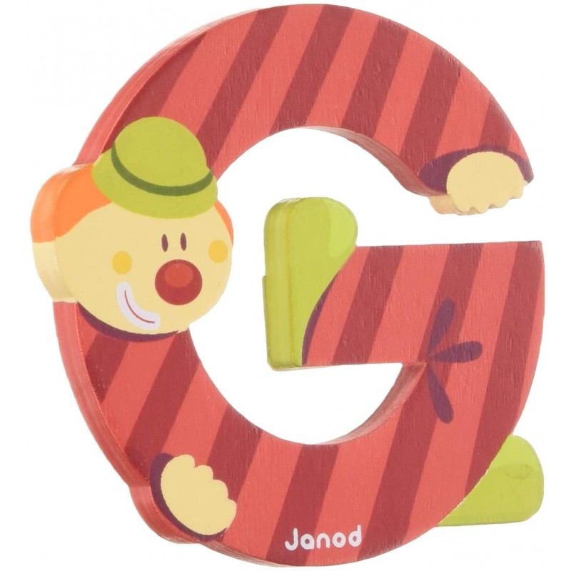 Janod - Lettre clown - G