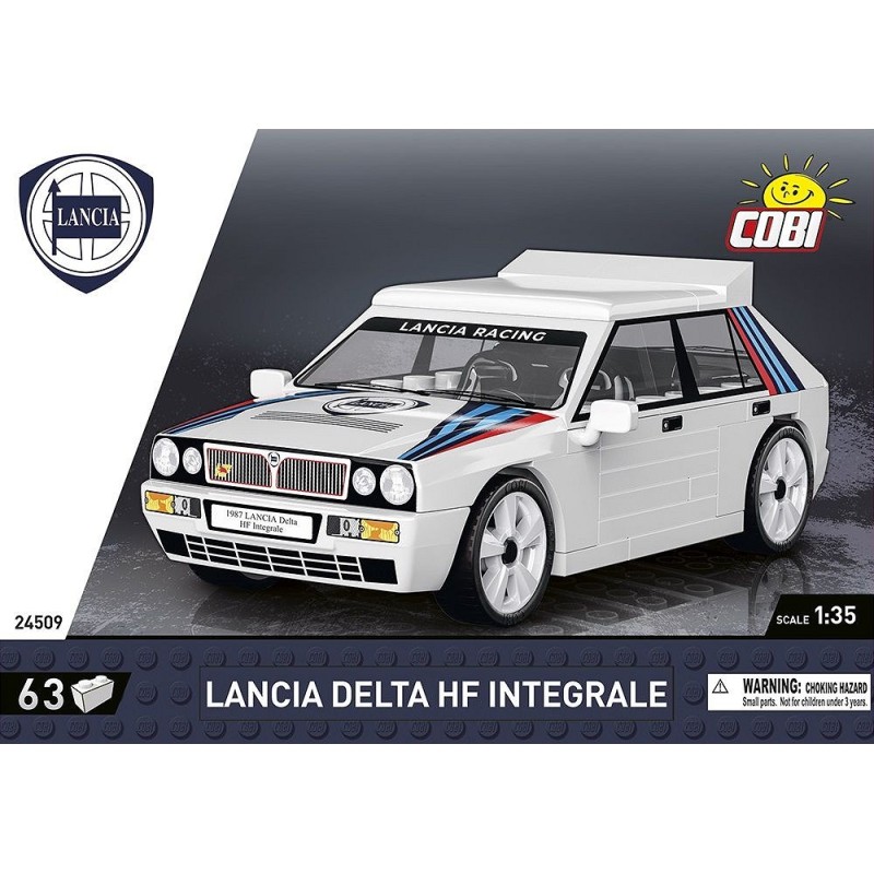 Cobi - Jeu de construction - Voiture Lancia Delta HF Intégrale