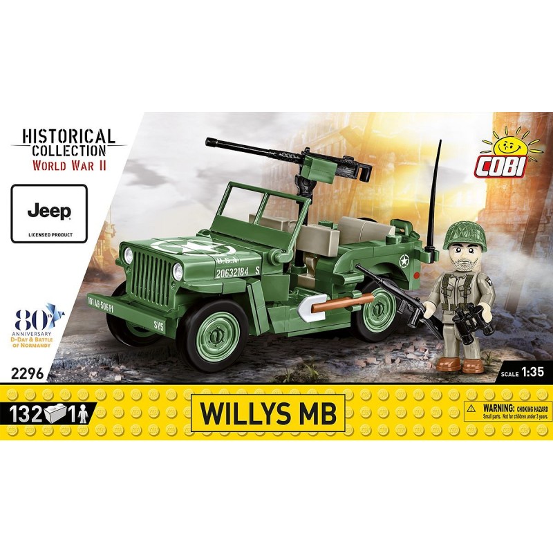 Cobi - Jeu de construction - Jeep Willys MB