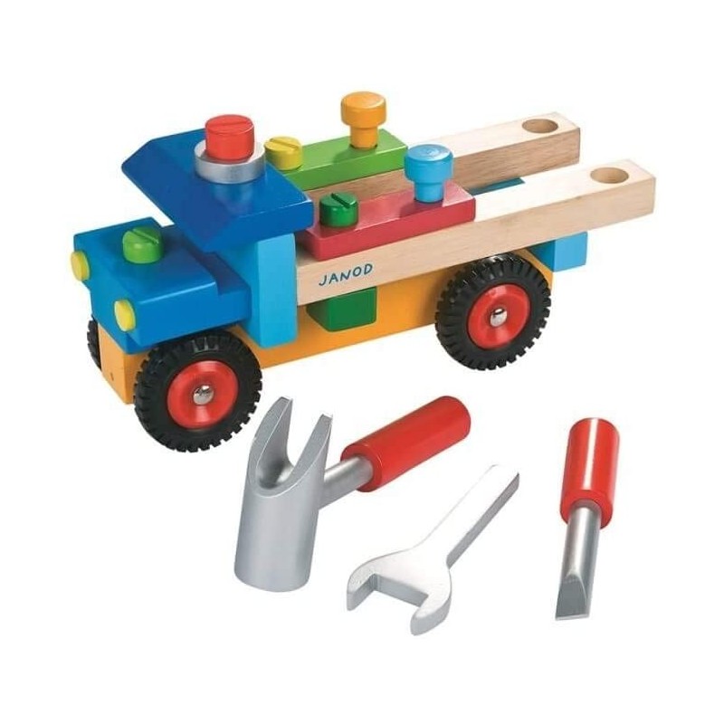 Janod - Brico'Kids - Camion de bricolage