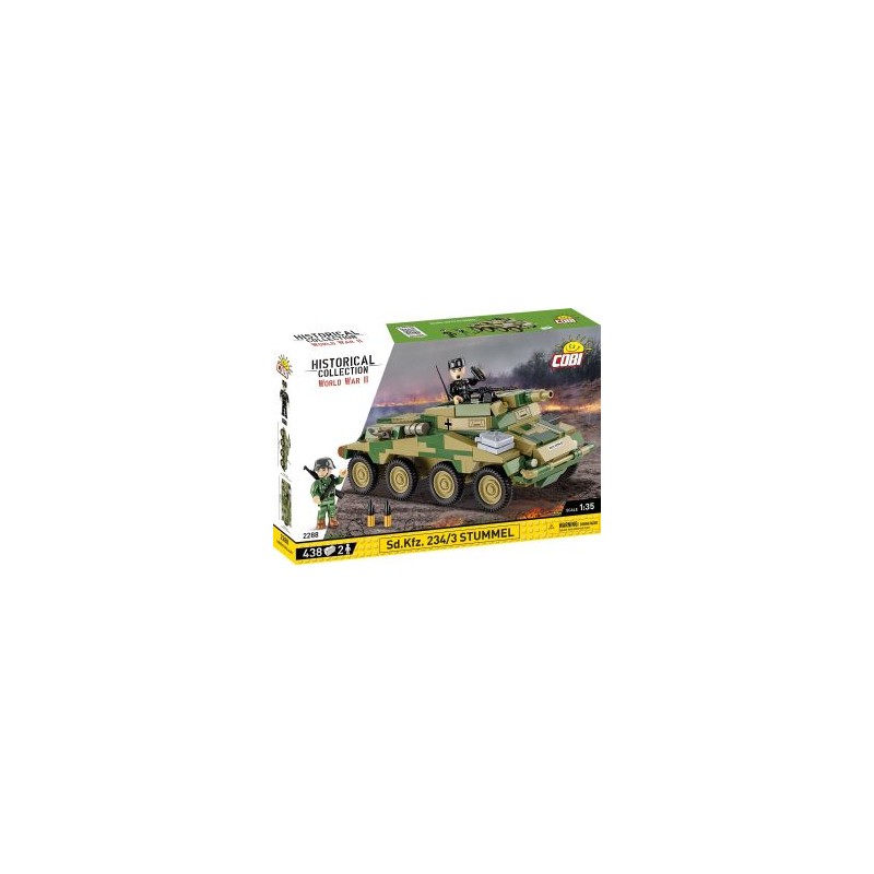 Cobi - Jeu de construction - Char SD.KFZ 234/3 Stummel