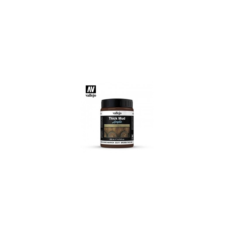 Vallejo - Accessoire - Diorama FX - Boue épaisse de Russie - 200ml
