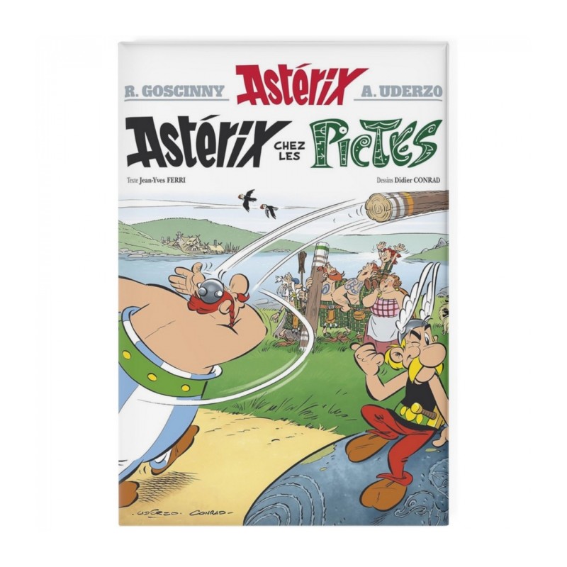 Aimant magnet décoratif - Astérix chez les Pictes