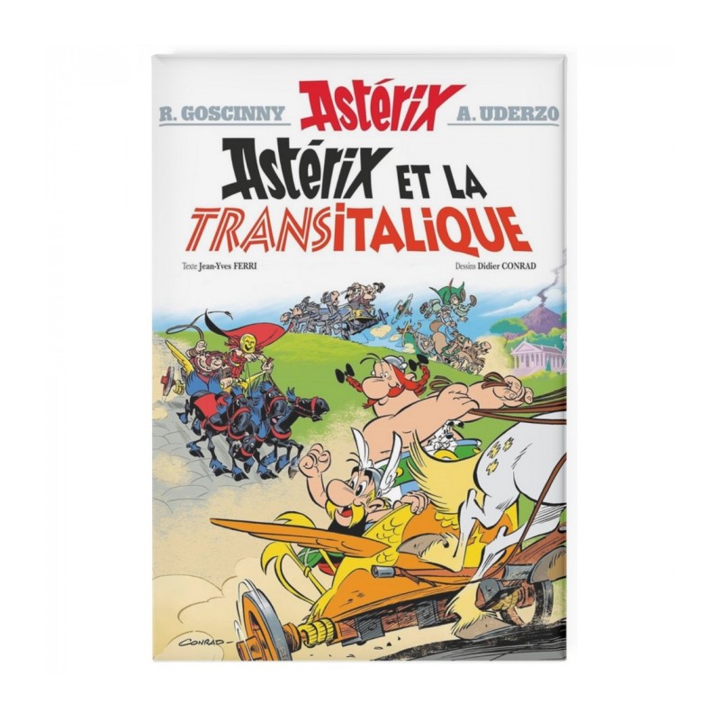 Aimant magnet décoratif - Astérix et le transitalique
