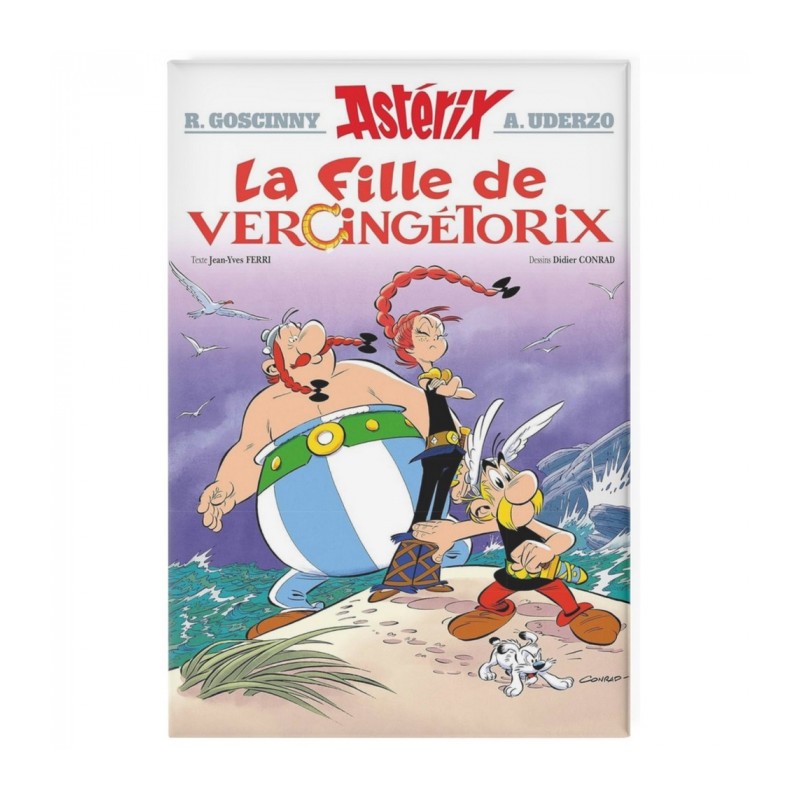 Aimant magnet décoratif - Astérix et la fille de Vercingétorix