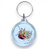 Porte clé rond en métal - Astérix