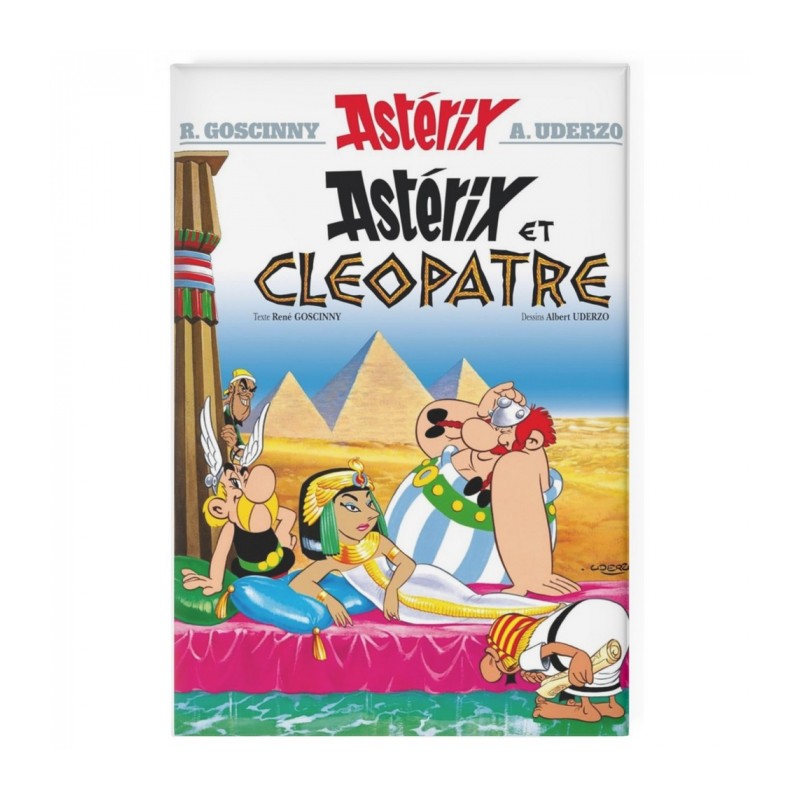 Aimant magnet décoratif - Astérix et Cléopâtre