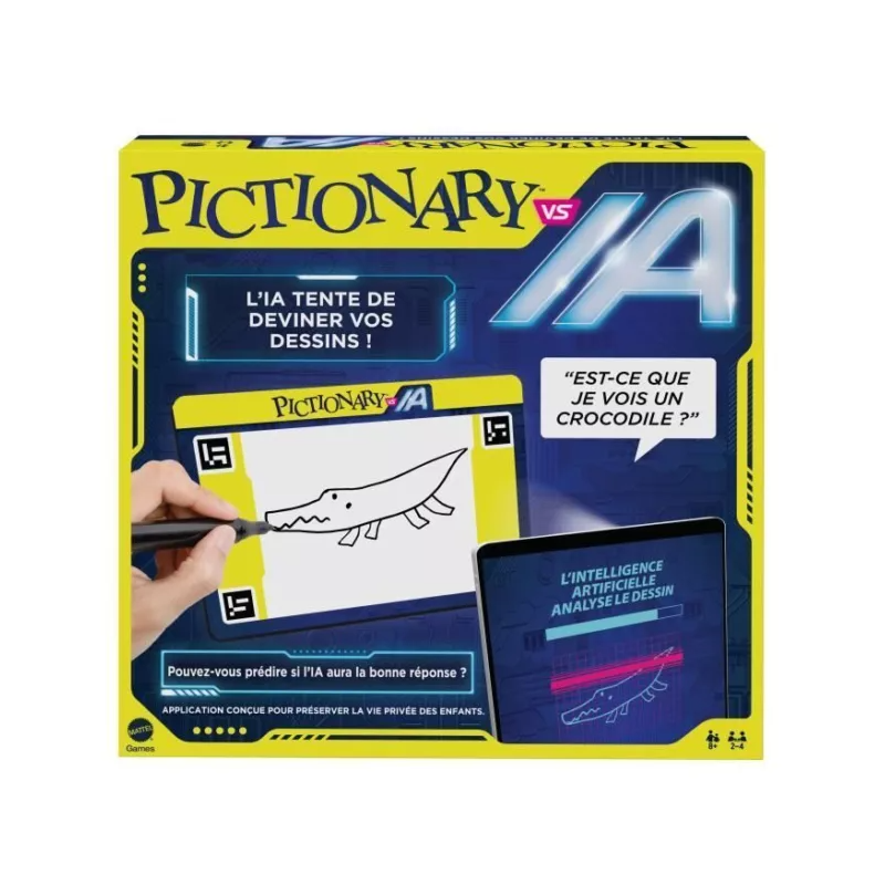 Mattel - Jeu de société - Pictionnary VS AI