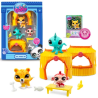 Bandai - Littlest pet shop - Pack thème avec 3 pets - Tiki Jungle